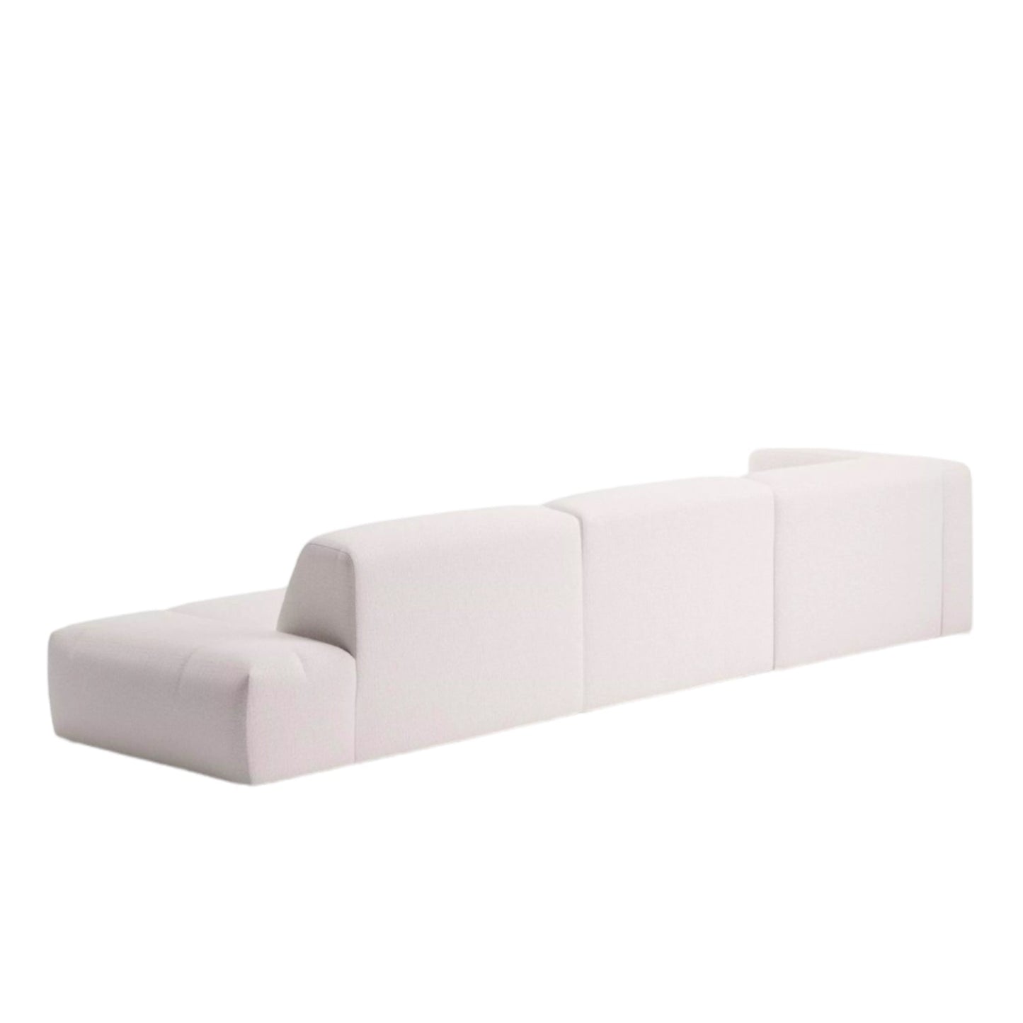 Home Atelier Drew Designer Sectional Round Chaise Sofa