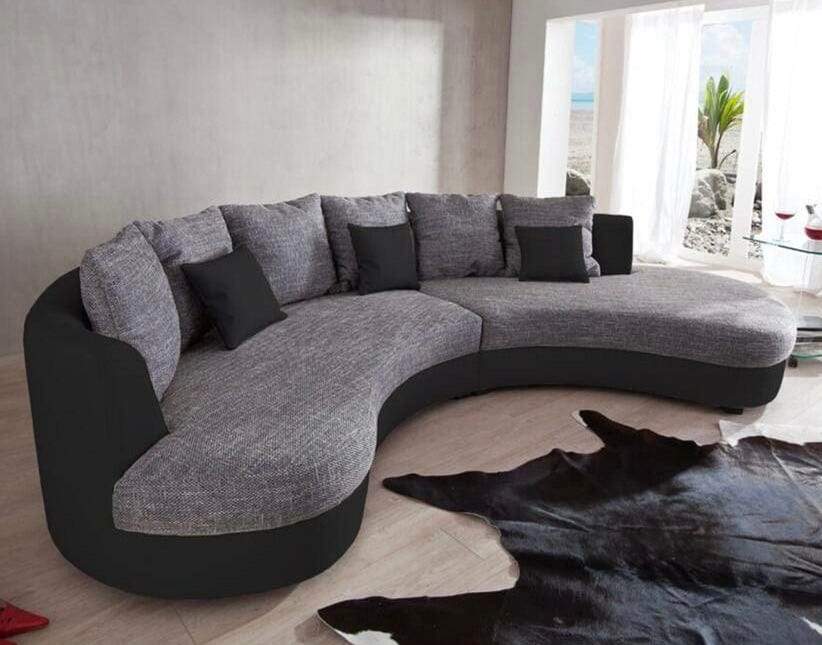 Home Atelier Dulcas Sectional Curve Sofa