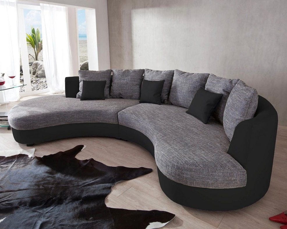 Home Atelier Dulcas Sectional Curve Sofa