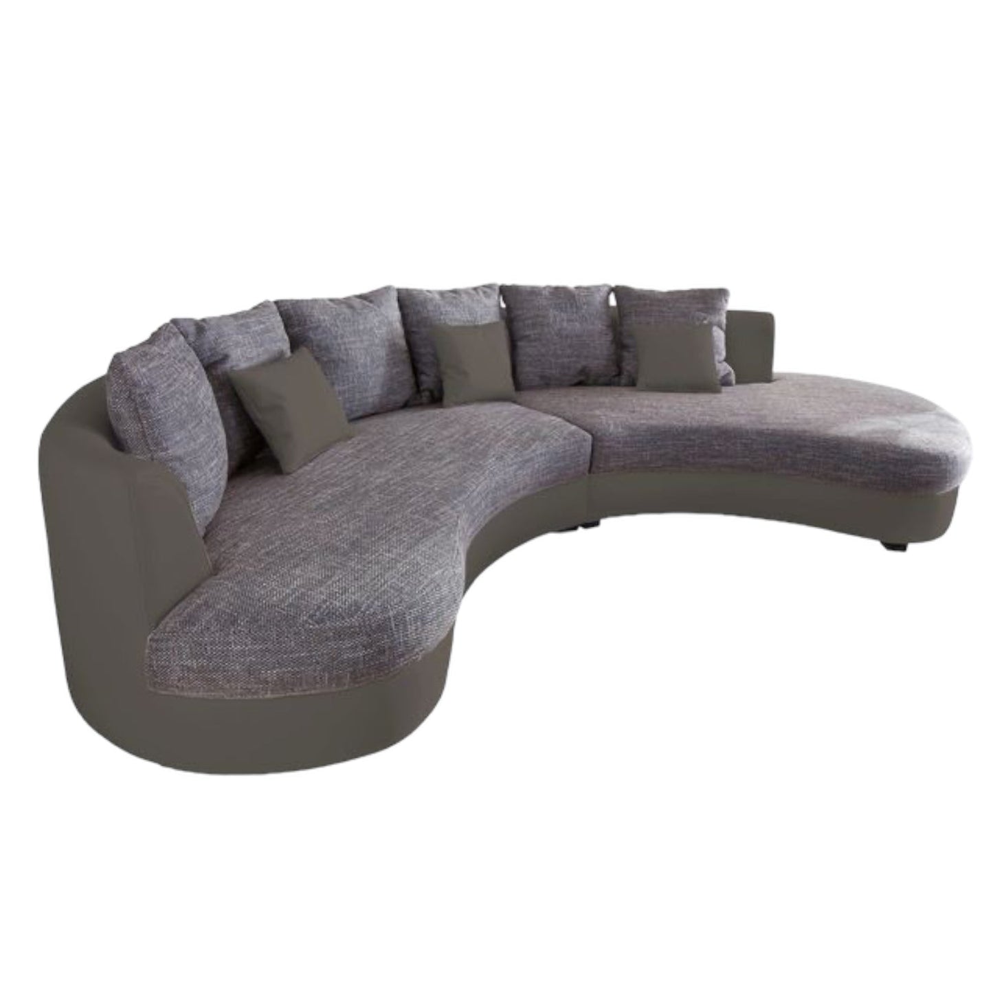 Home Atelier Dulcas Sectional Curve Sofa