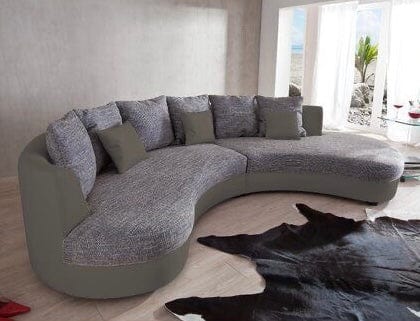 Home Atelier Dulcas Sectional Curve Sofa