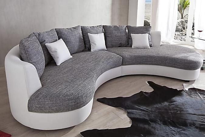 Home Atelier Dulcas Sectional Curve Sofa