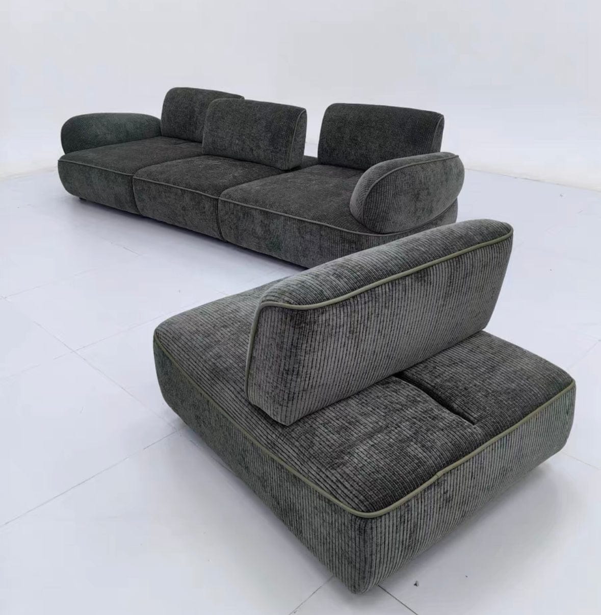Home Atelier Dwayne Slider Backrest Sofa