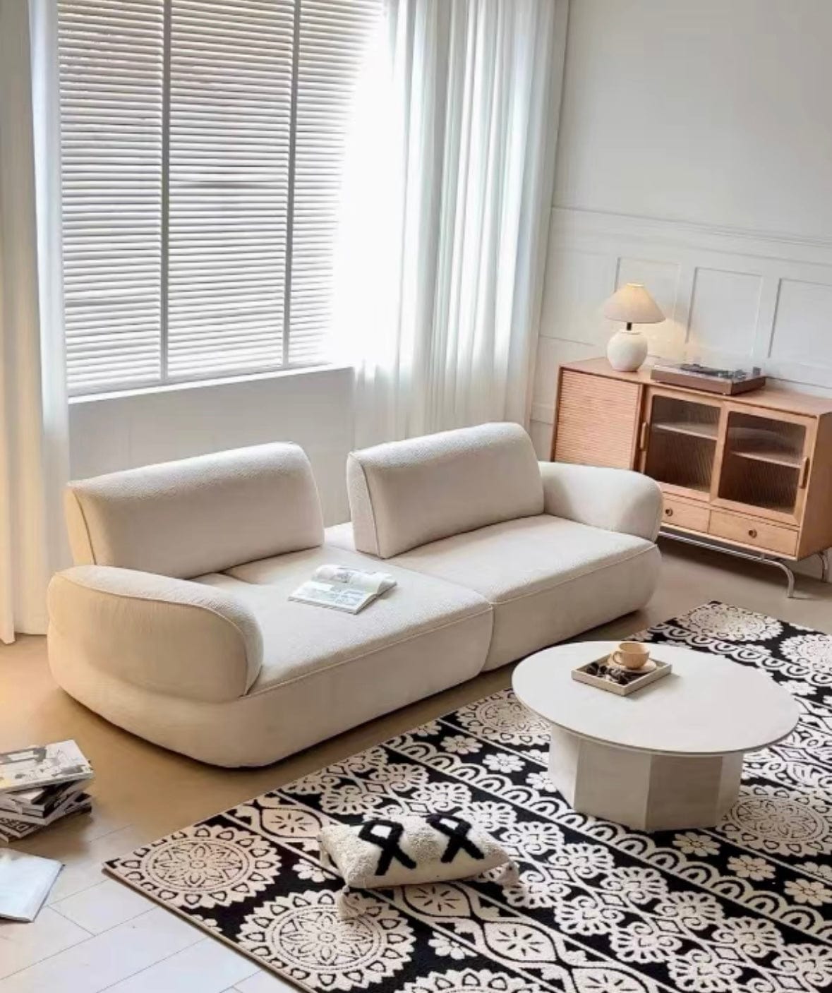 Home Atelier Dwayne Slider Backrest Sofa