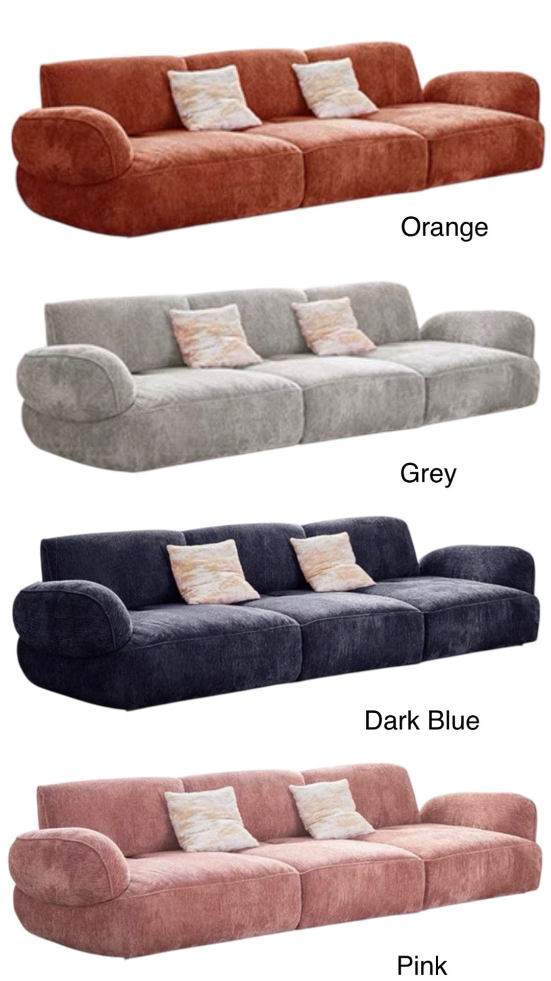 Home Atelier Dwayne Slider Backrest Sofa