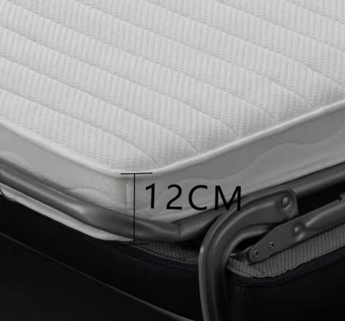 Home Atelier Earl Foldable Sofa Bed with Mattress