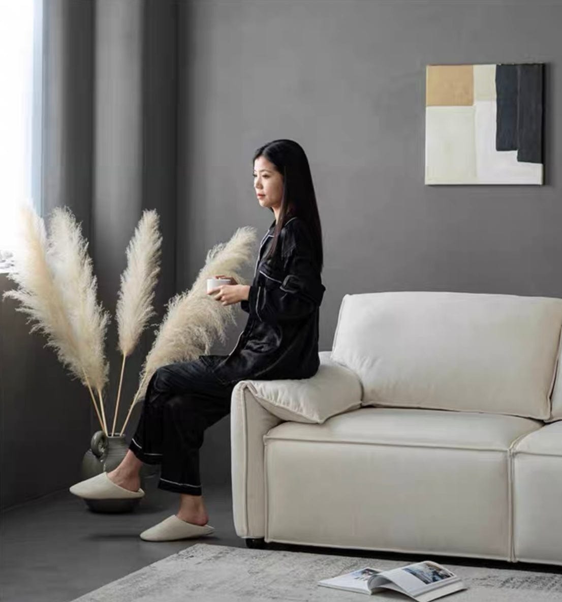 Home Atelier Earl Foldable Sofa Bed with Mattress