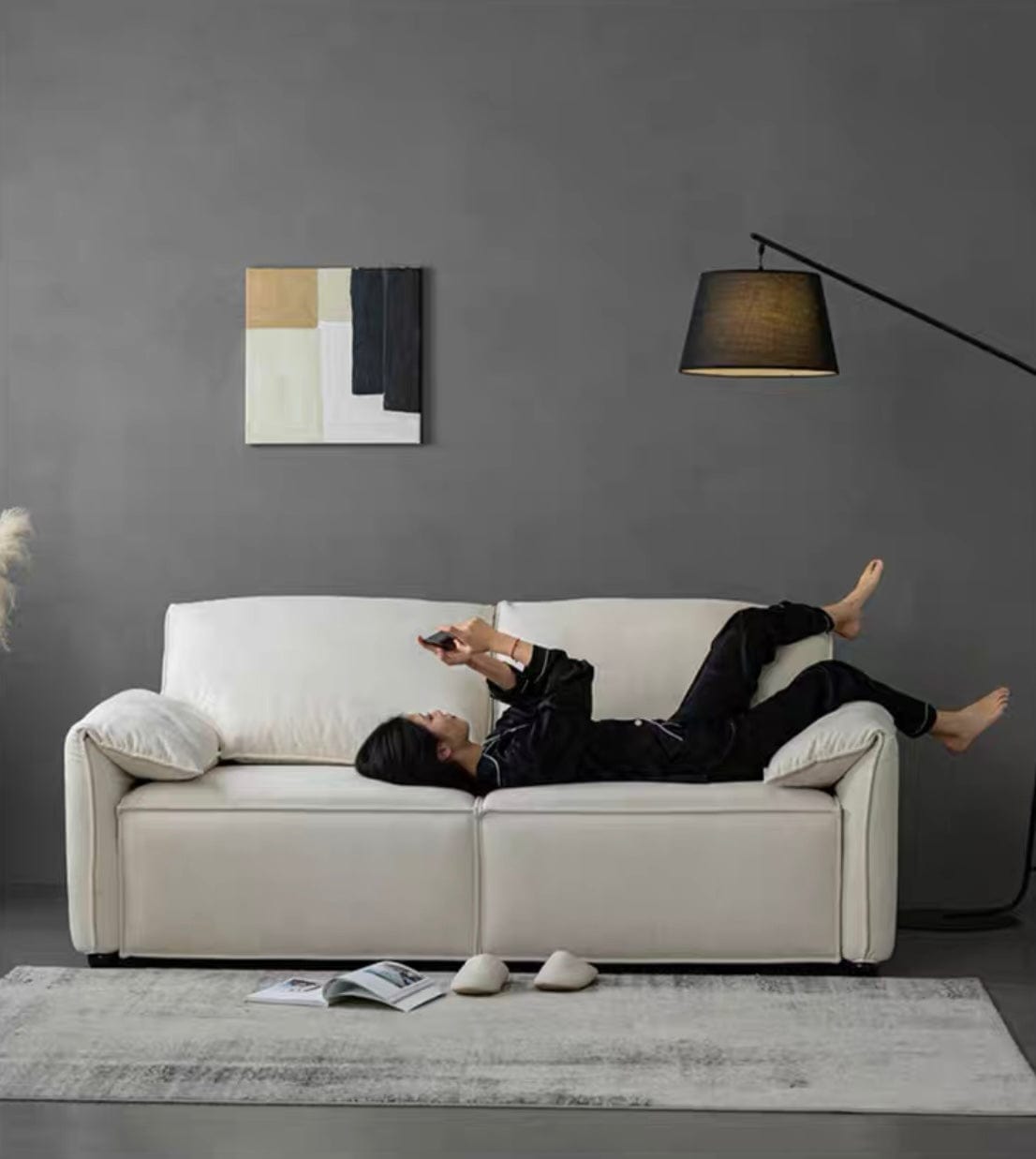 Home Atelier Earl Foldable Sofa Bed with Mattress