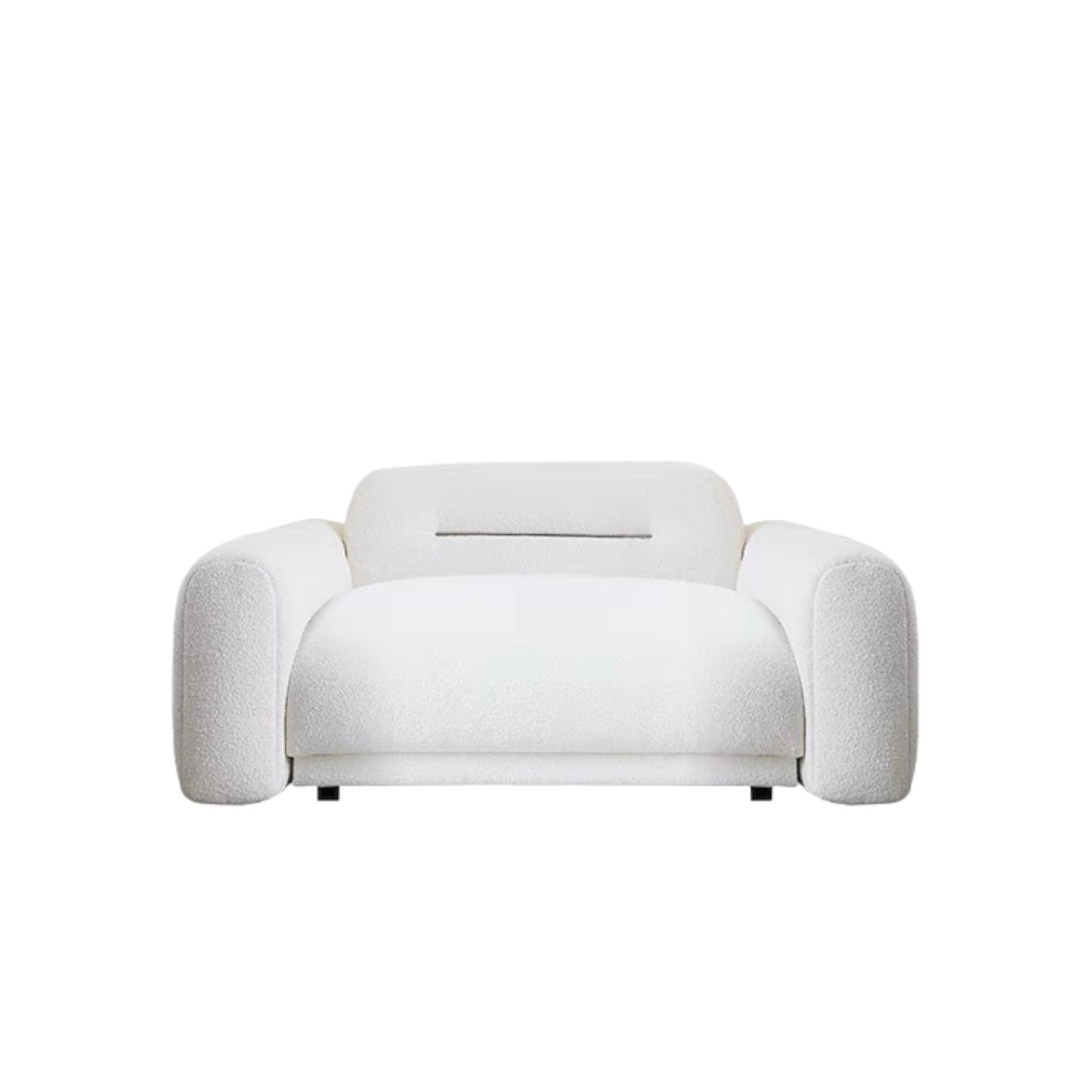 Home Atelier Eddie Boucle Sectional Sofa