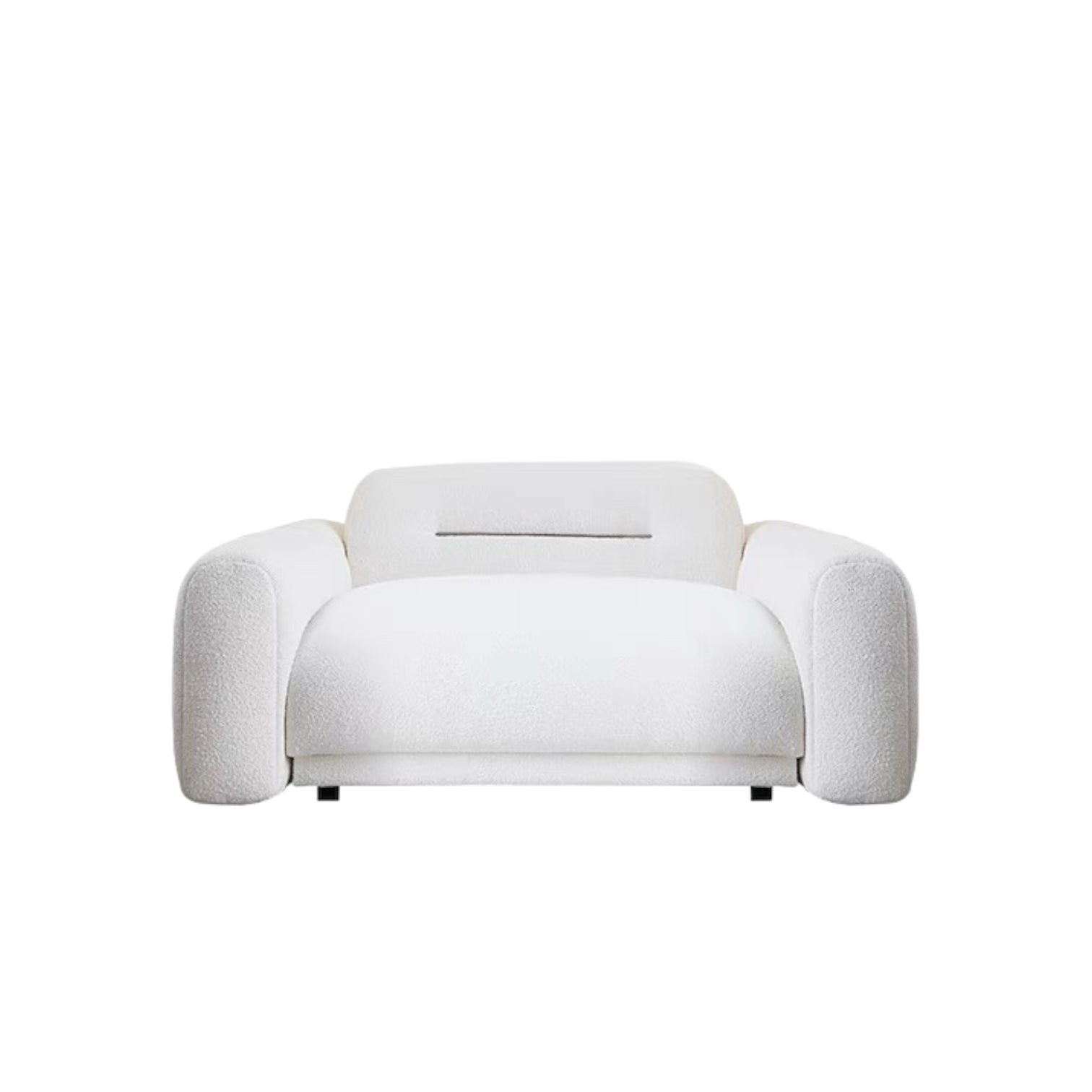 Home Atelier Eddie Boucle Sectional Sofa