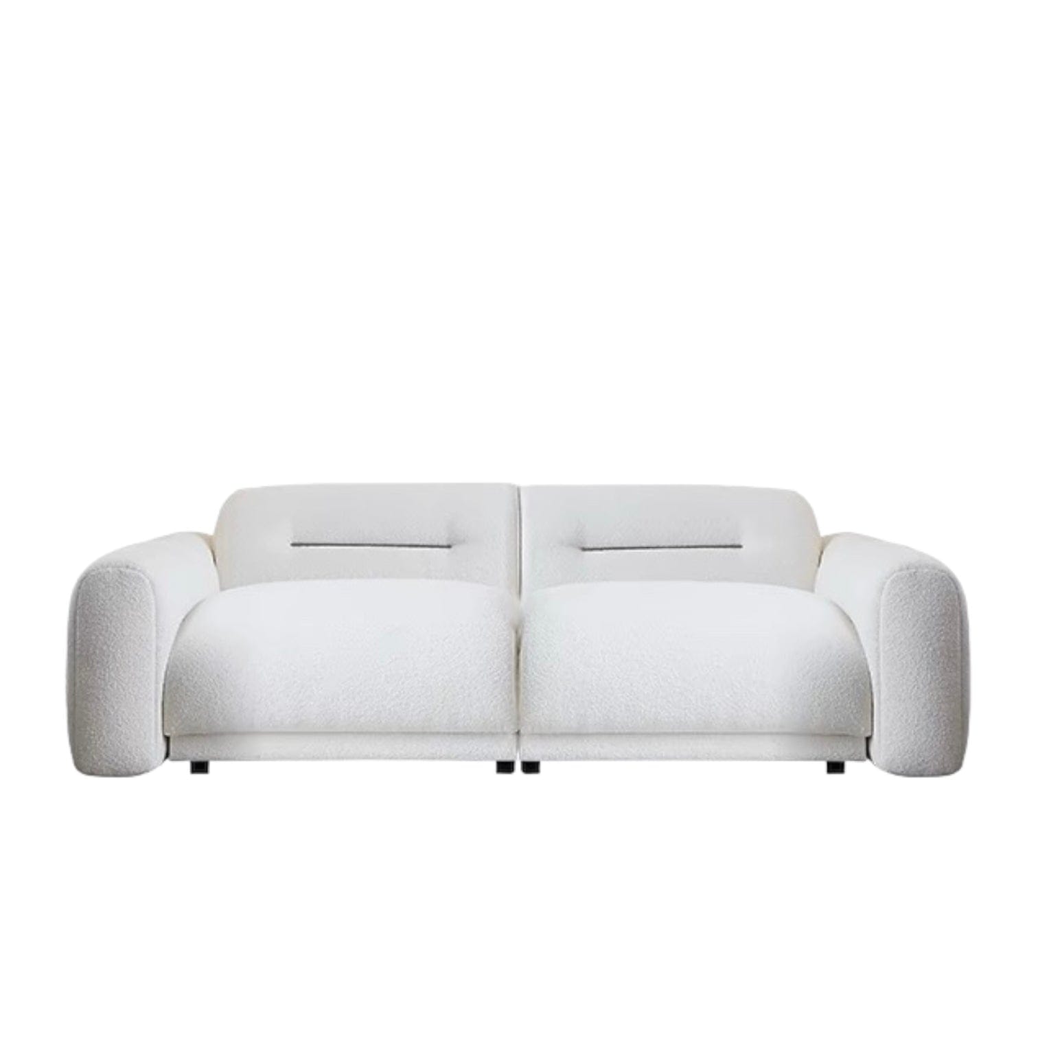 Home Atelier Eddie Boucle Sectional Sofa