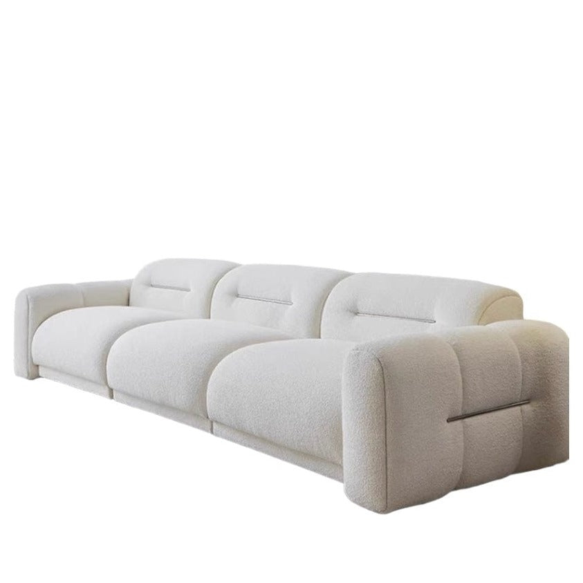 Home Atelier Eddie Boucle Sectional Sofa