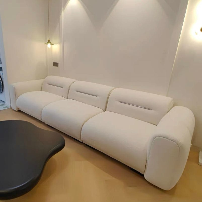 Home Atelier Eddie Boucle Sectional Sofa