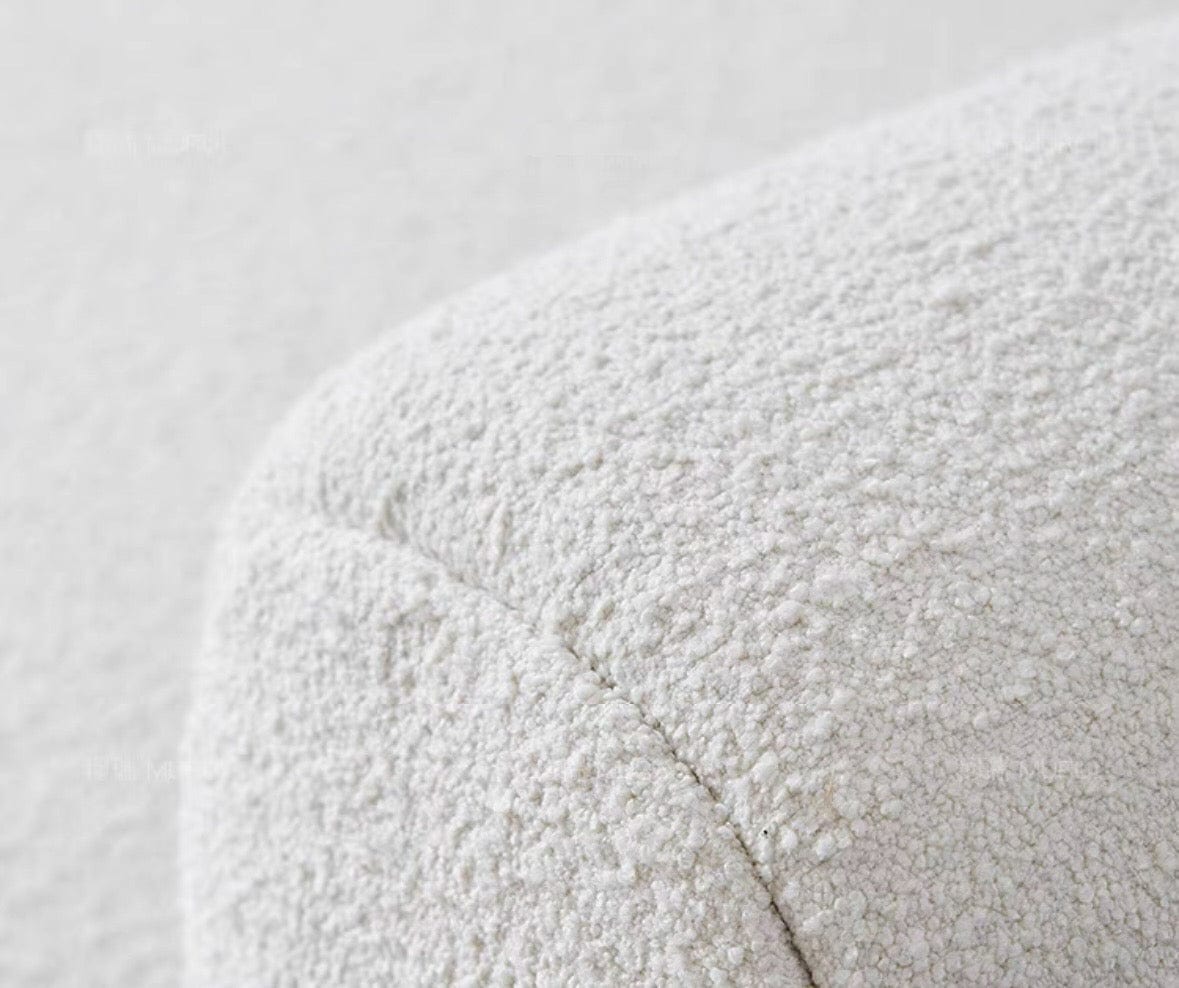 Home Atelier Eddie Boucle Sectional Sofa