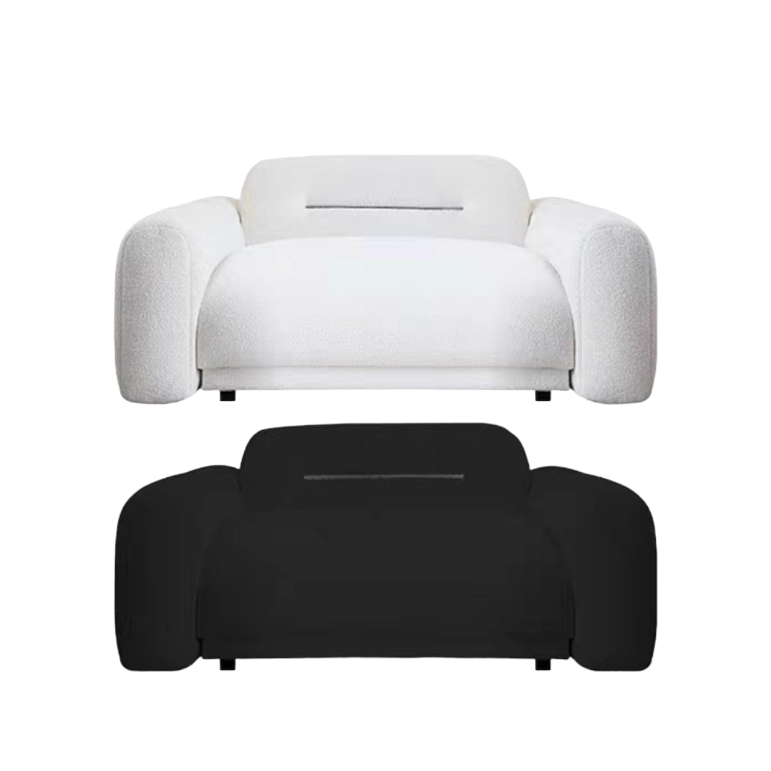 Home Atelier Eddie Performance Boucle Sectional Sofa