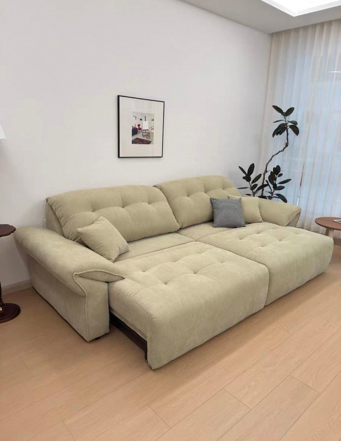 Home Atelier Elena Scratch Resistant Electric Sofa Bed