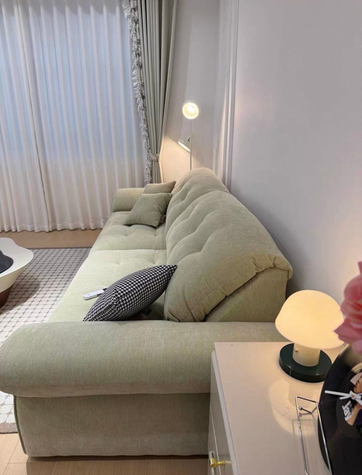 Home Atelier Elena Scratch Resistant Electric Sofa Bed