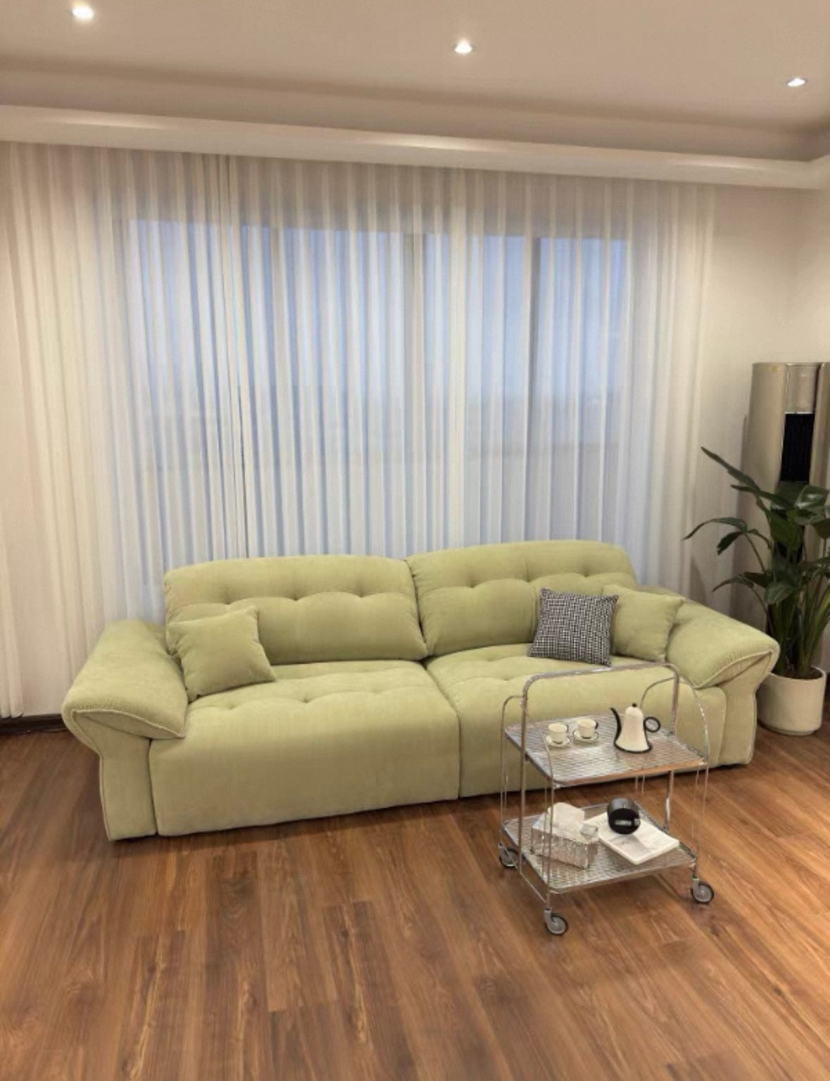 Home Atelier Elena Scratch Resistant Electric Sofa Bed