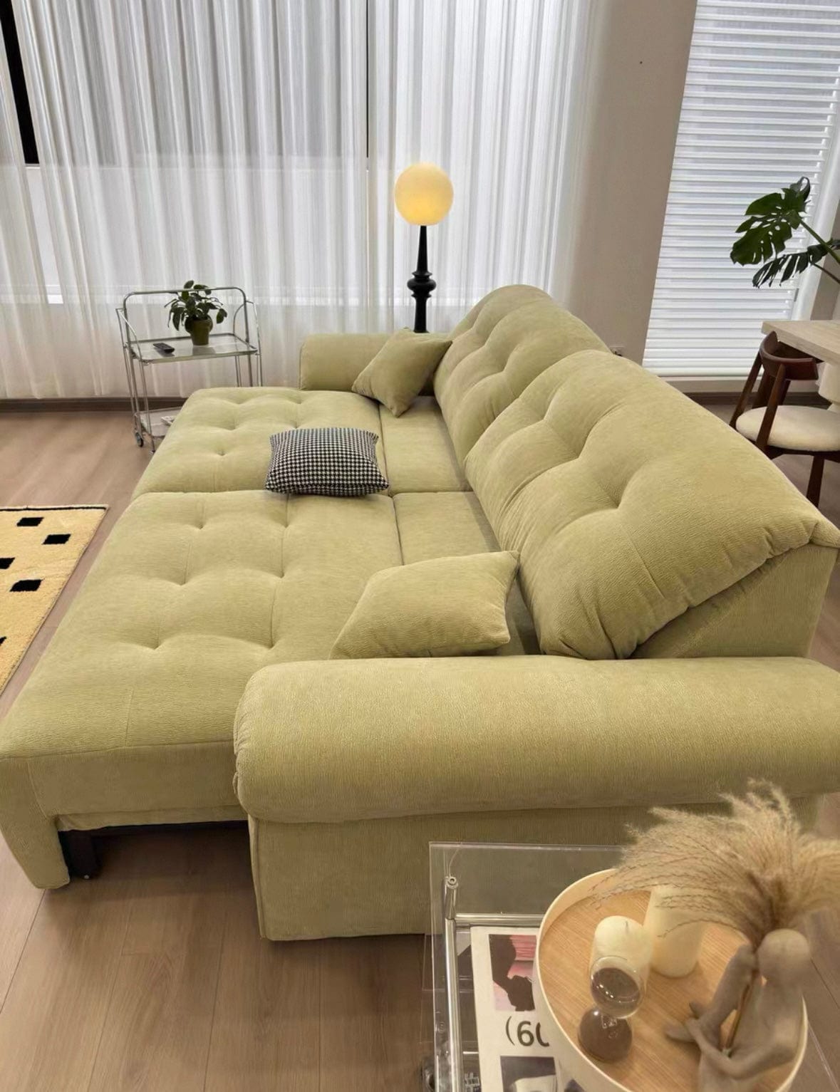 Home Atelier Elena Scratch Resistant Electric Sofa Bed
