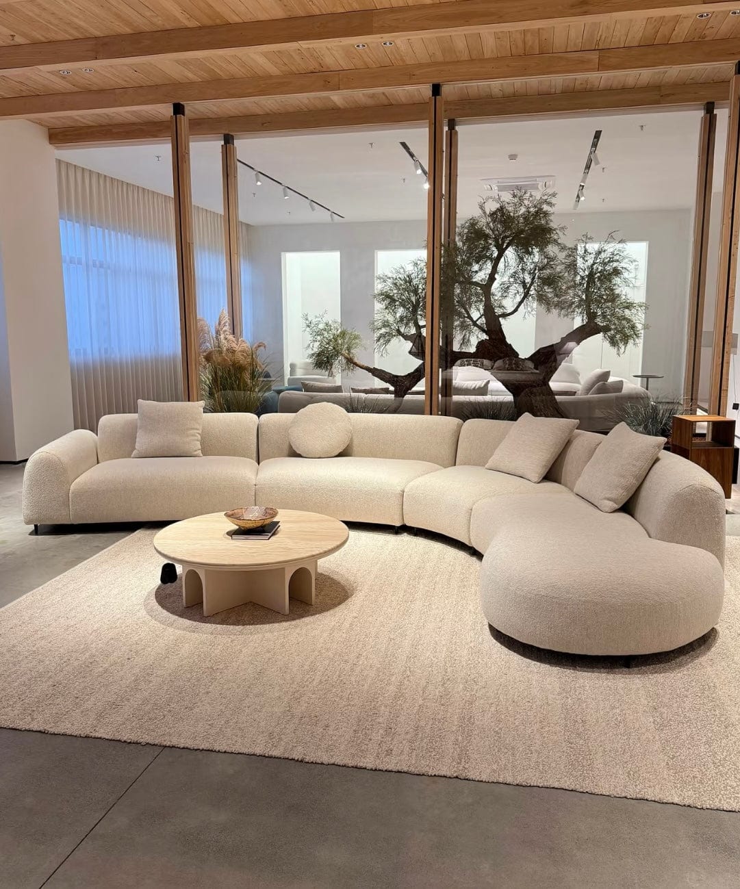 Home Atelier Estella Performance Boucle Curve Sofa