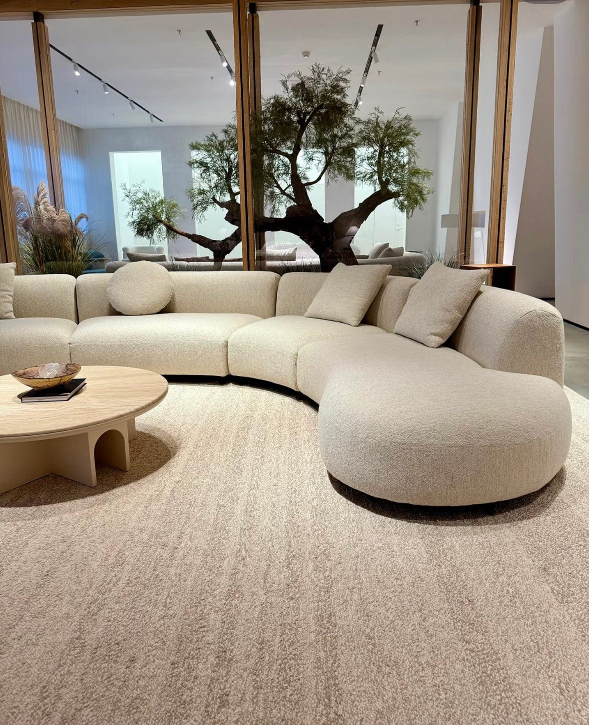 Home Atelier Estella Performance Boucle Curve Sofa