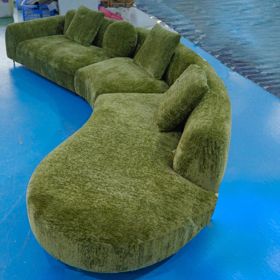 Home Atelier Estella Performance Boucle Curve Sofa