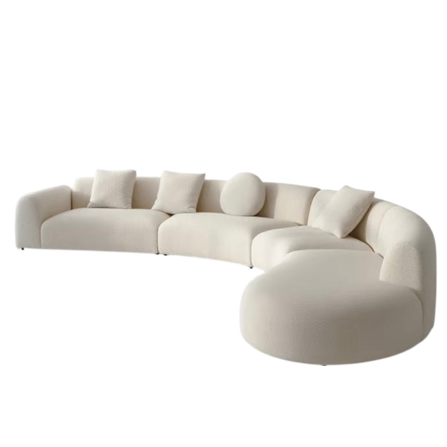 Home Atelier Estella Performance Boucle Curve Sofa