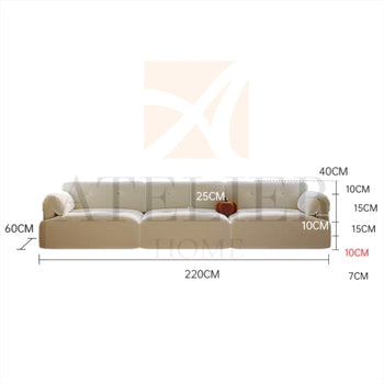Home Atelier Esther Scratch Resistant Customise Bay Window Sofa