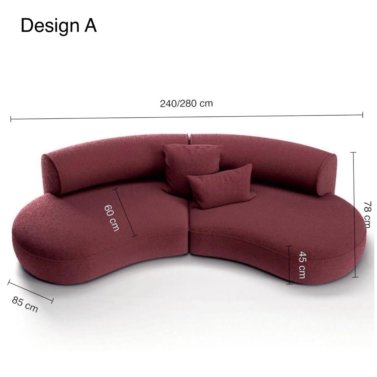 Home Atelier Evette Scratch Resistant Sofa