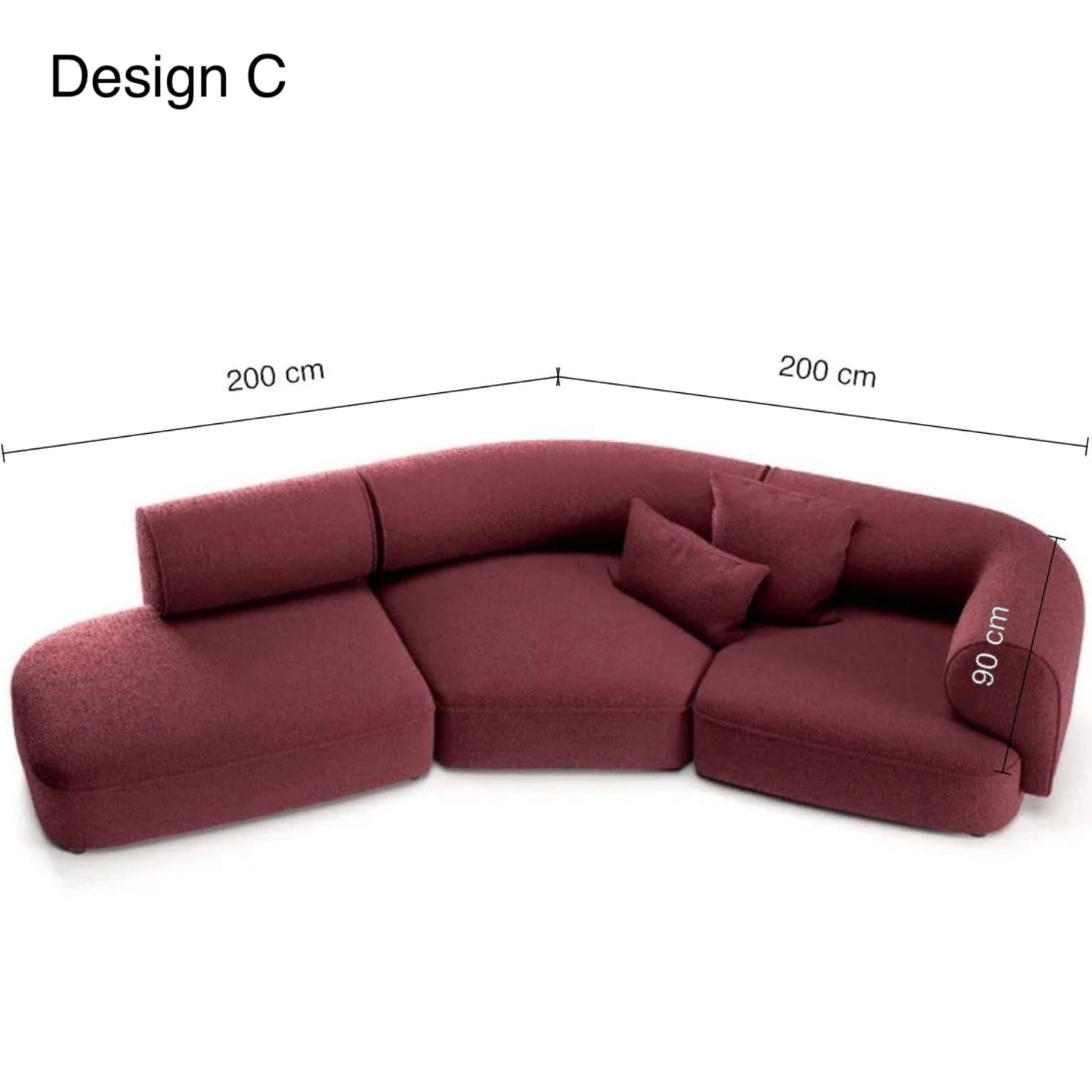 Home Atelier Evette Scratch Resistant Sofa