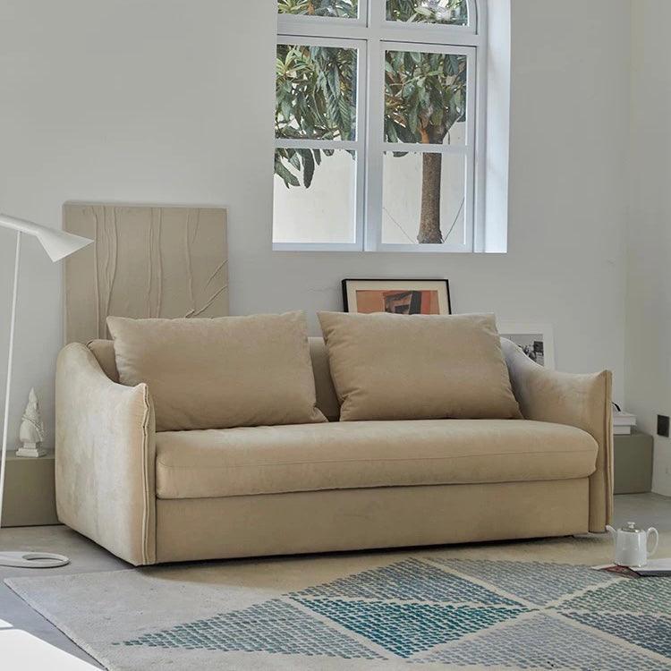 home-atelier-f31a Acacia Foldable Sofa Bed with Mattress