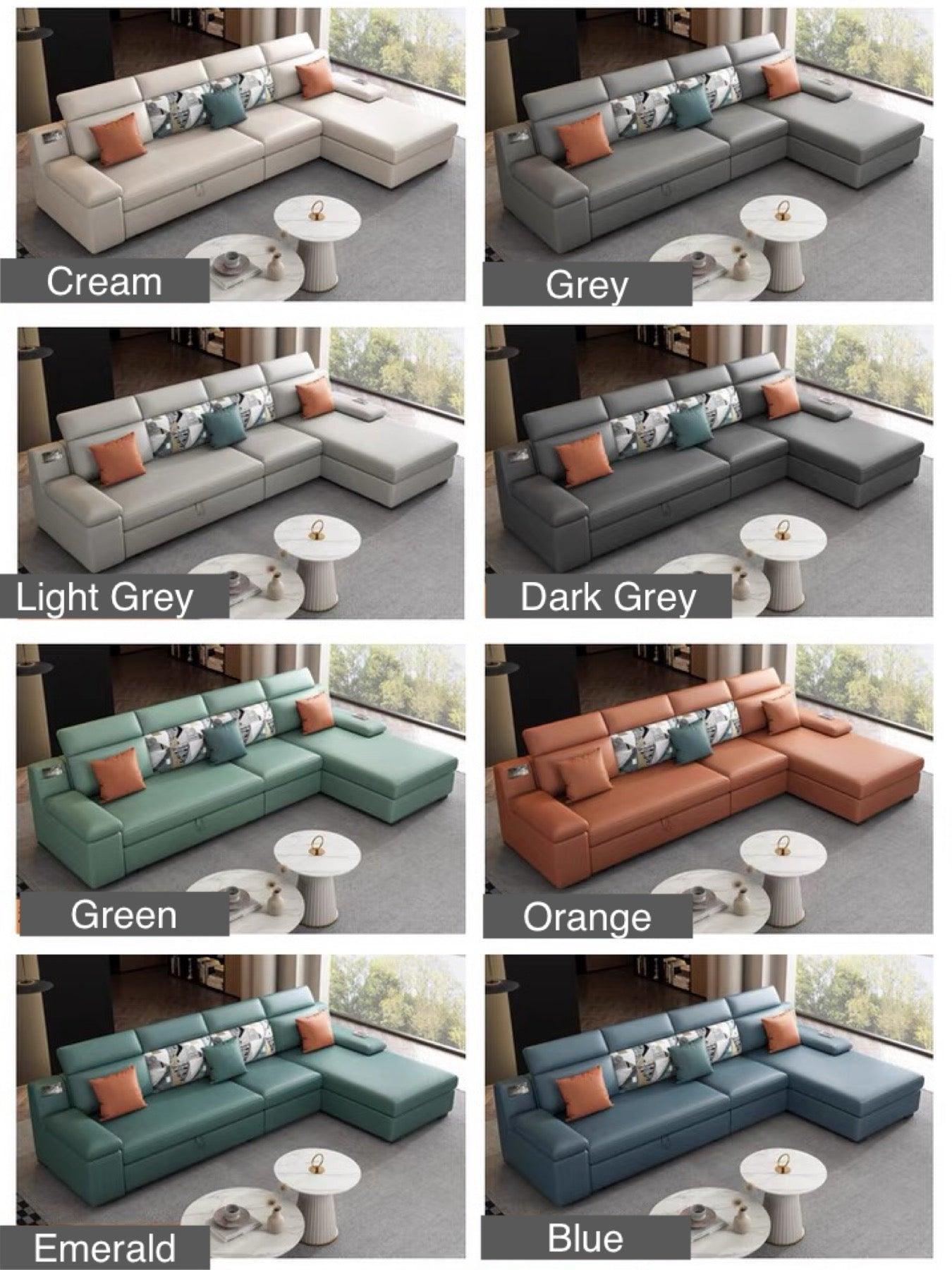 home-atelier-f31a Allson Sectional Sofa Bed