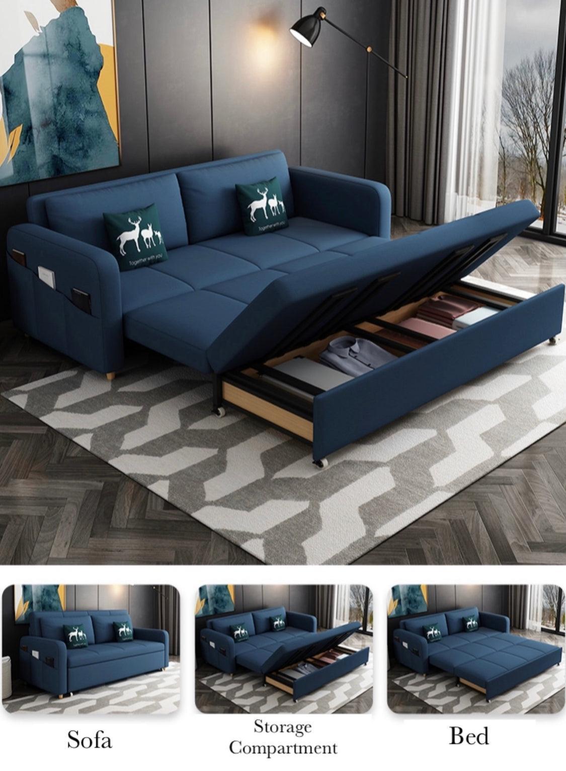 home-atelier-f31a Alps Extendable Storage Sofa Bed