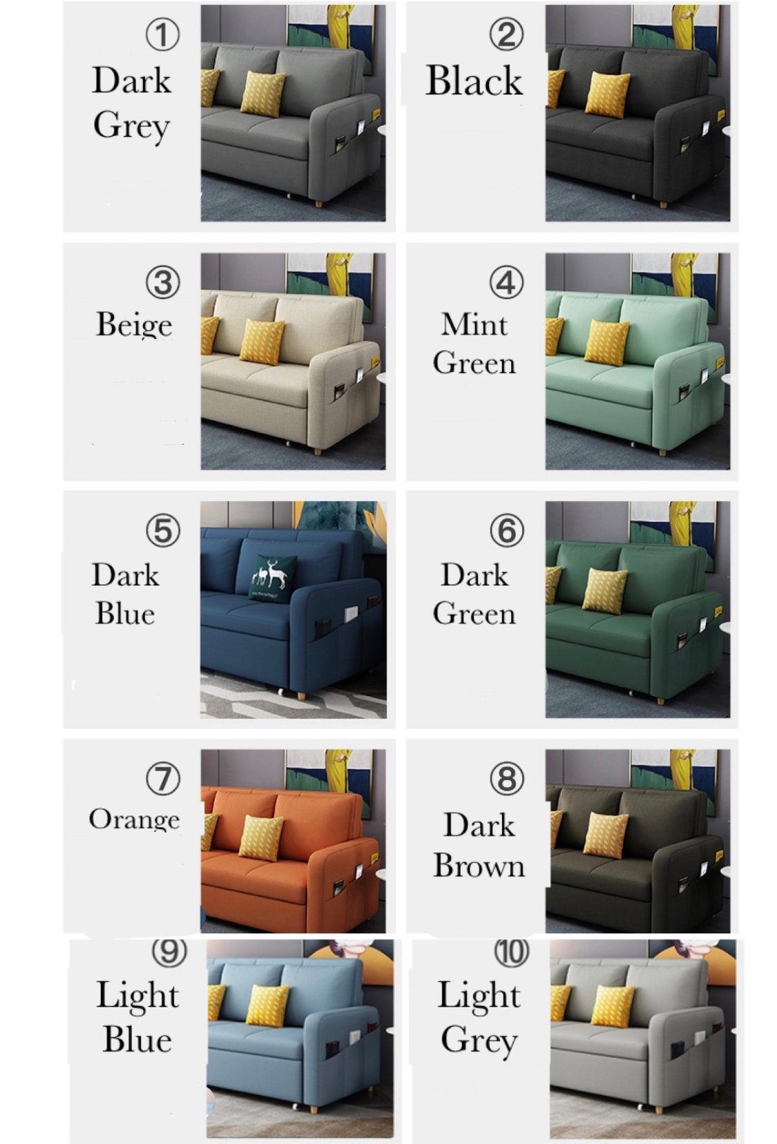 home-atelier-f31a Alps Extendable Storage Sofa Bed