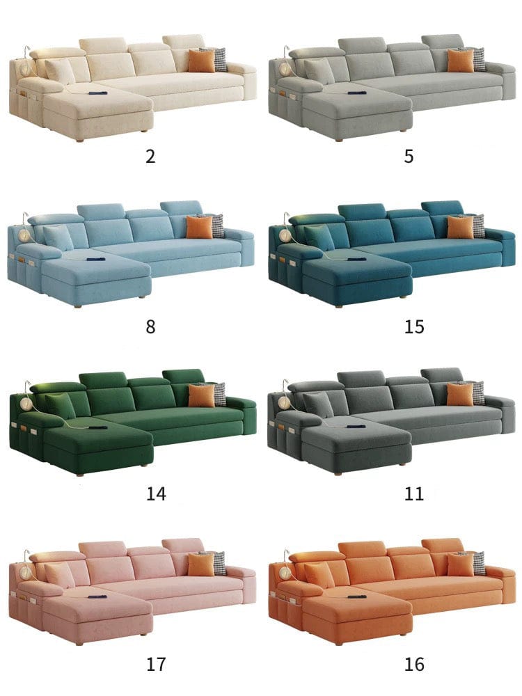 home-atelier-f31a Amelia Sectional Sofa Bed