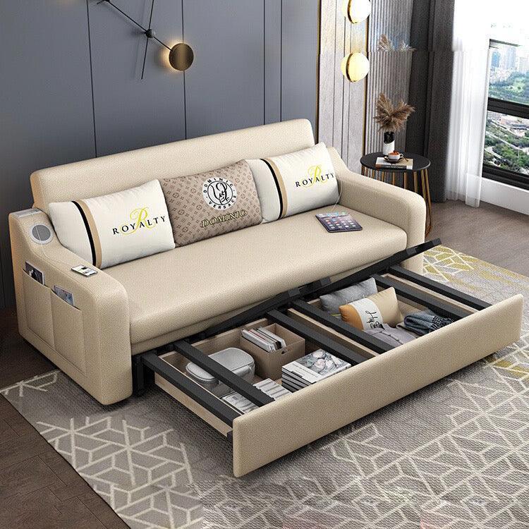 home-atelier-f31a Andy Extendable Storage Sofa Bed
