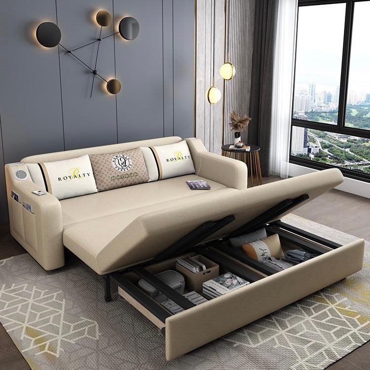home-atelier-f31a Andy Extendable Storage Sofa Bed