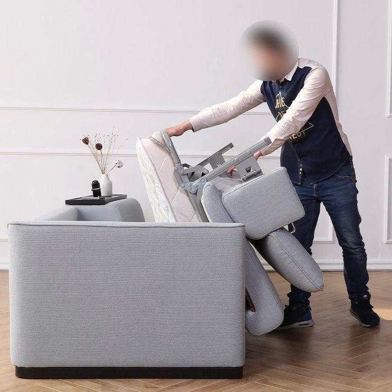 home-atelier-f31a Anthonia Foldable Sofa Bed with Mattress