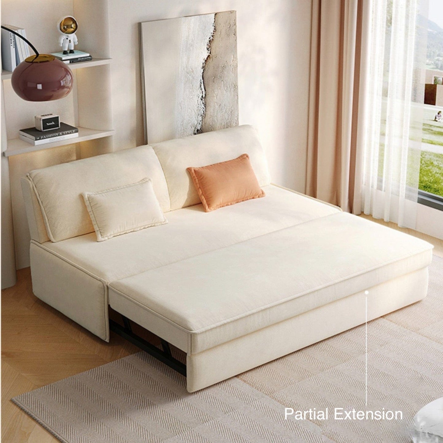 home-atelier-f31a Ariella Extendable Sofa Bed