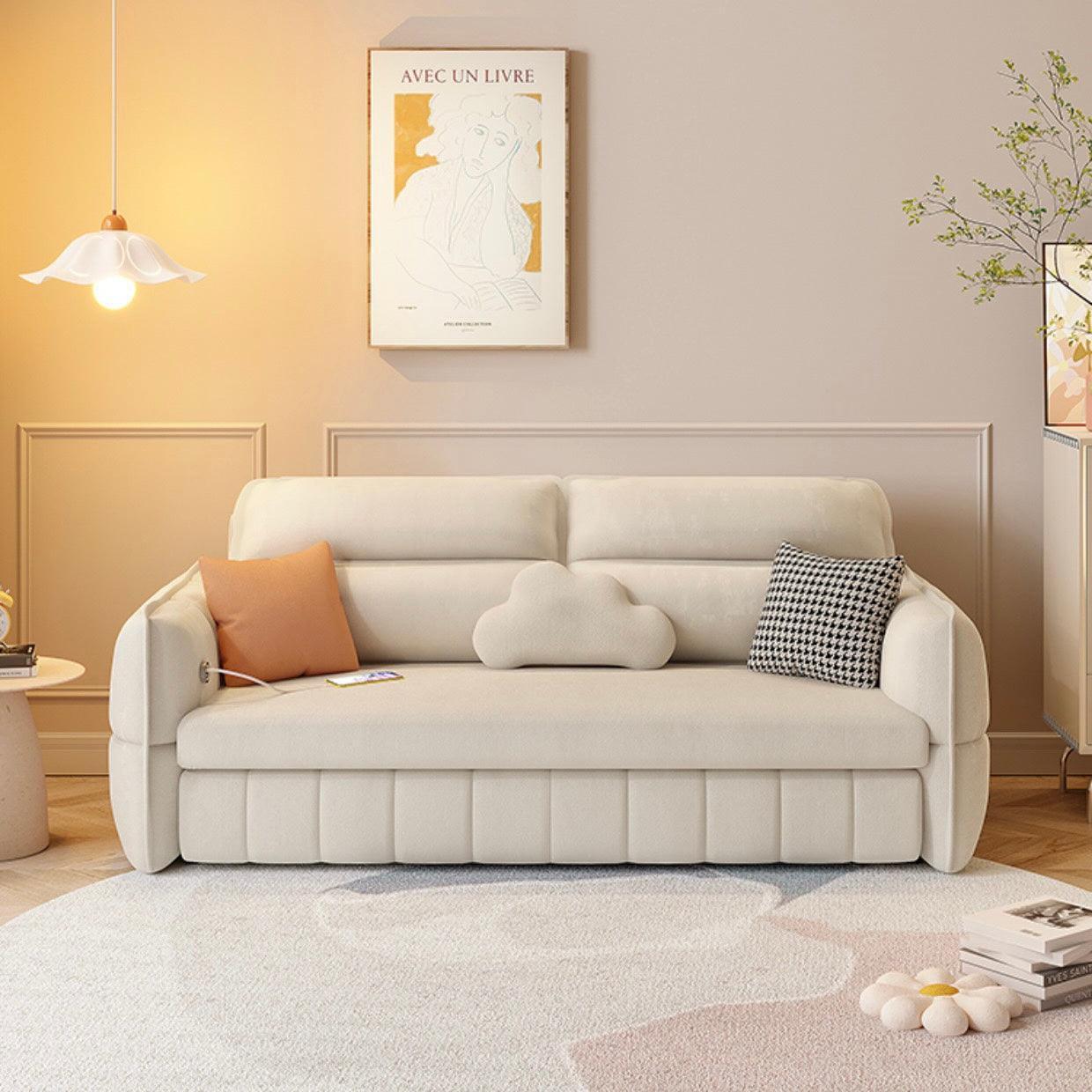 home-atelier-f31a Ariyo Scratch Resistant Storage Sofa Bed