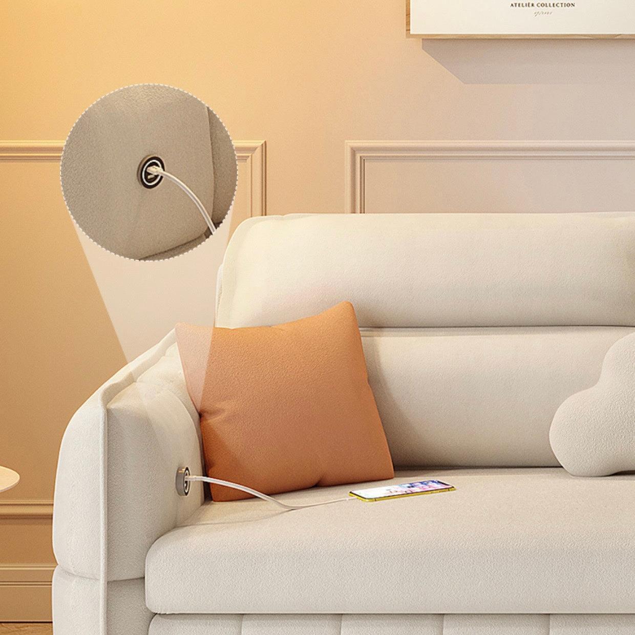 home-atelier-f31a Ariyo Scratch Resistant Storage Sofa Bed