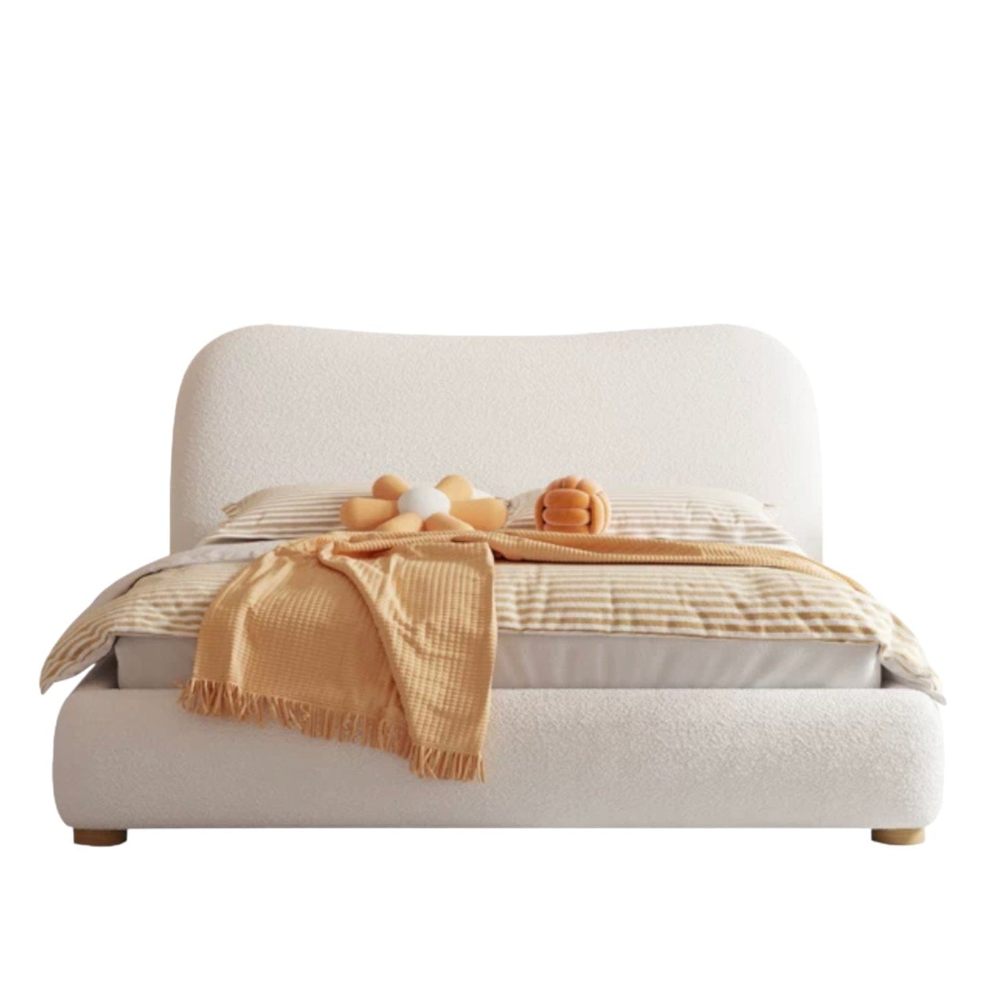 home-atelier-f31a Ark Performance Boucle Bed Frame