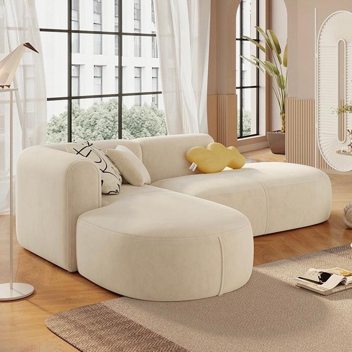 home-atelier-f31a Auri Sectional Scratch Resistant Sofa
