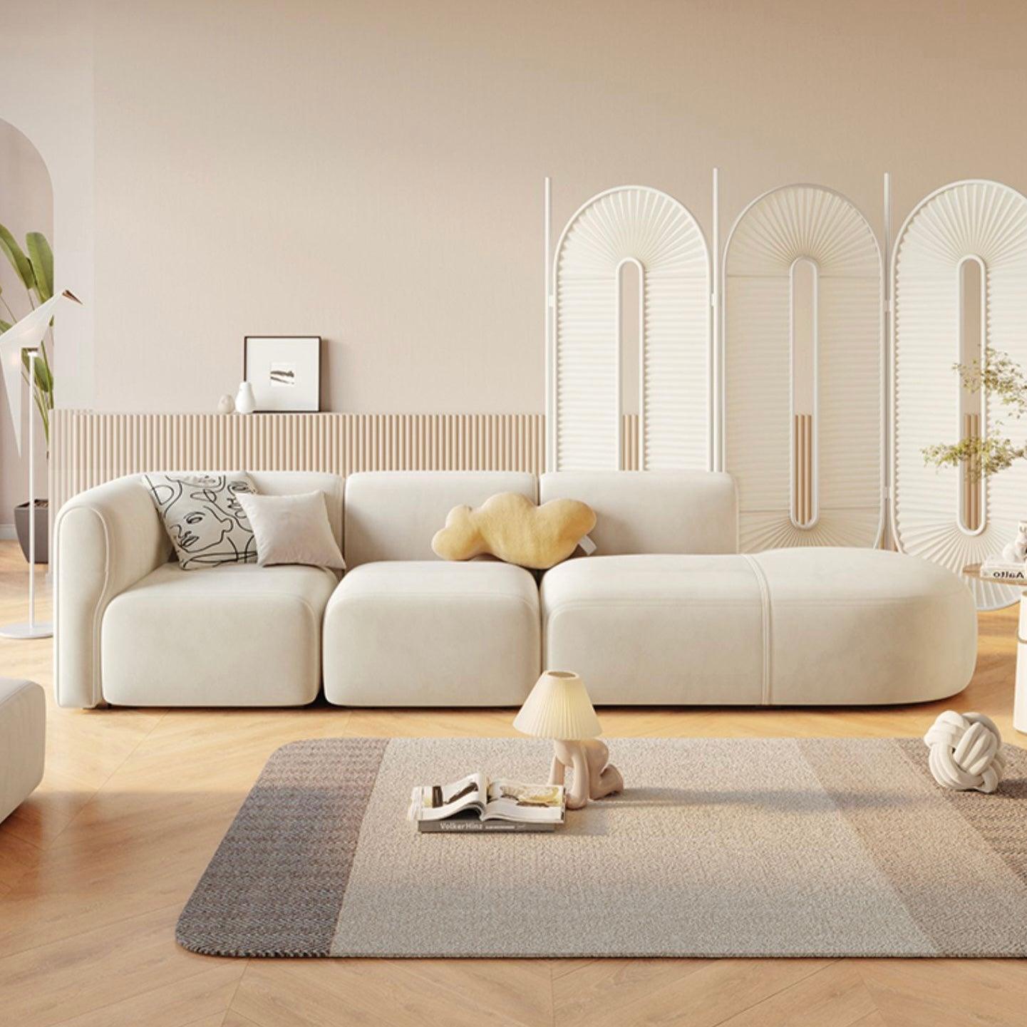 home-atelier-f31a Auri Sectional Scratch Resistant Sofa