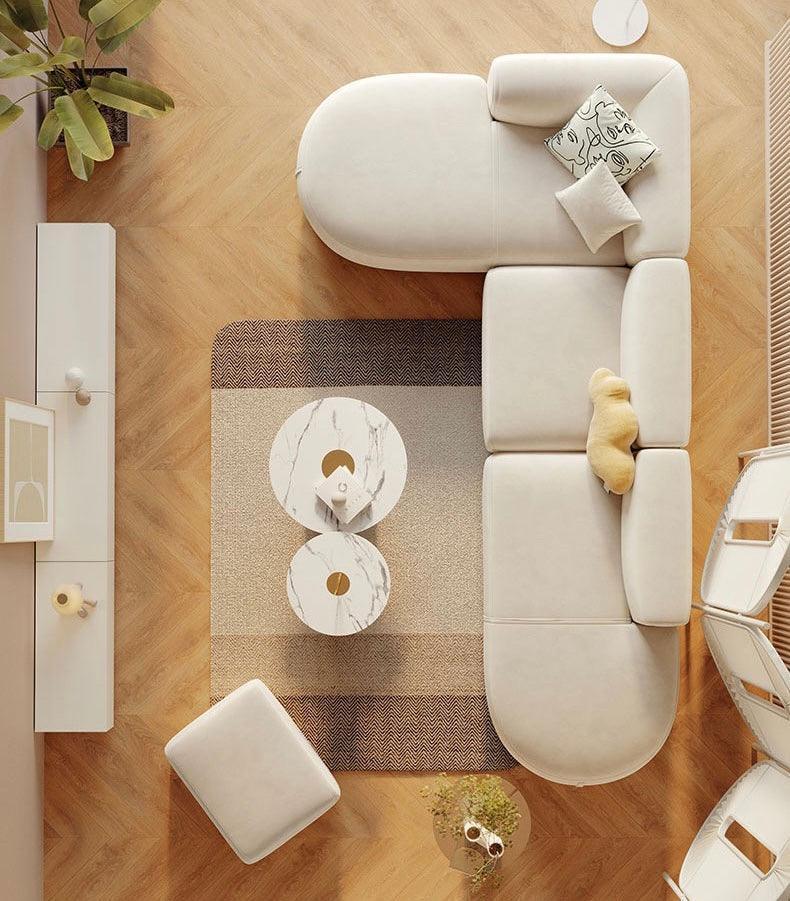 home-atelier-f31a Auri Sectional Scratch Resistant Sofa