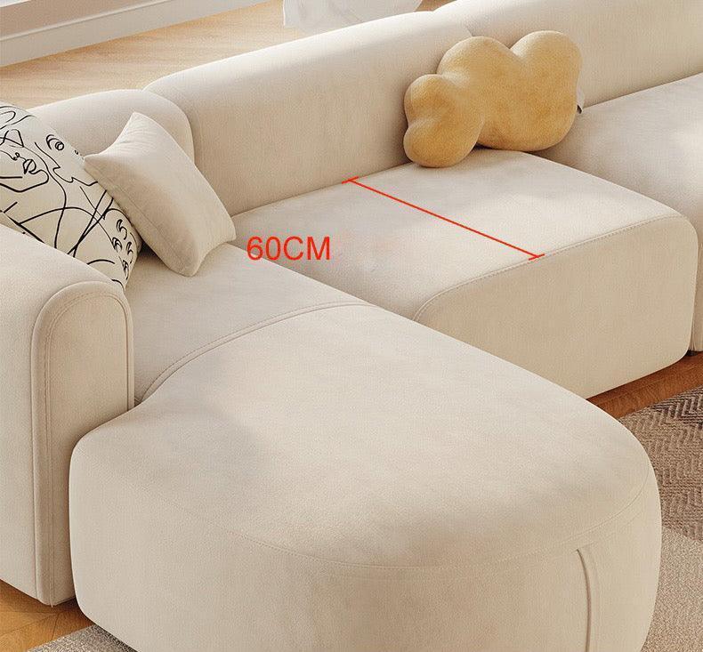 home-atelier-f31a Auri Sectional Scratch Resistant Sofa