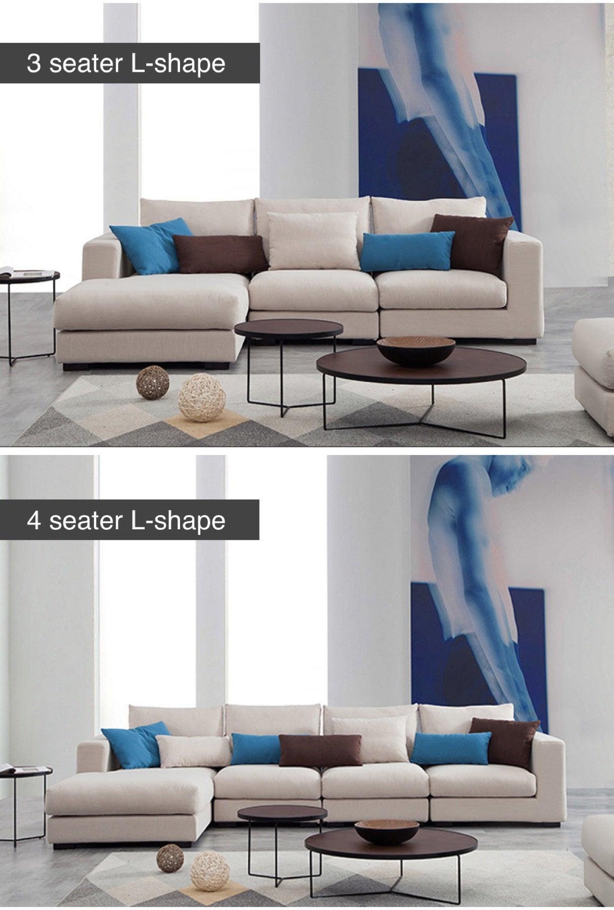 home-atelier-f31a Bellini Sectional L-shape Corner Seat Sofa
