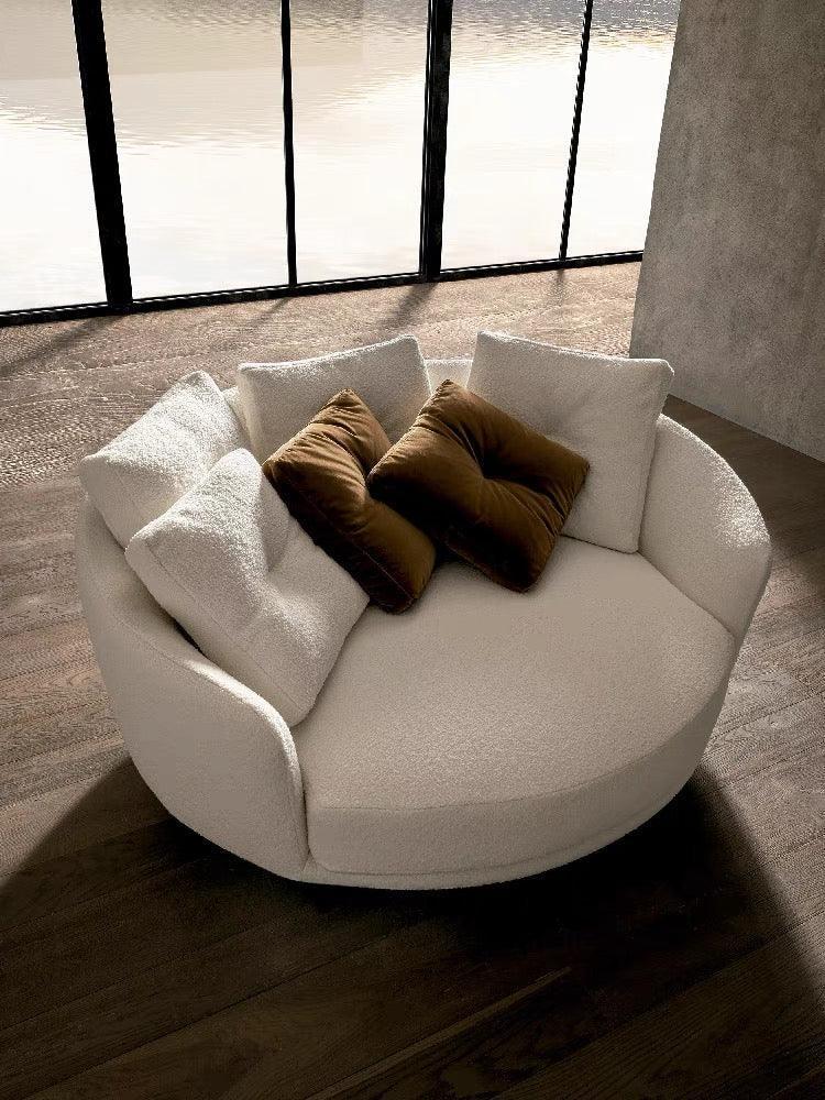 home-atelier-f31a Berns Performance Boucle Round Chaise