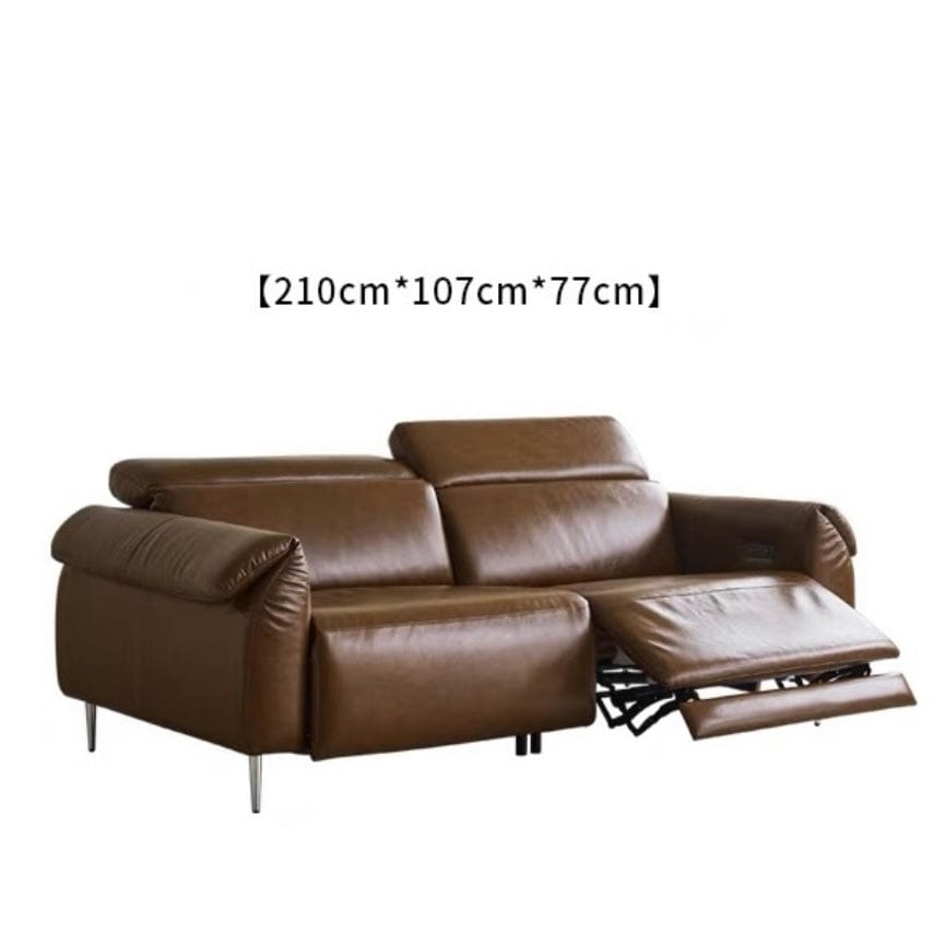 home-atelier-f31a Billy Sectional Electric Recliner Leather Sofa
