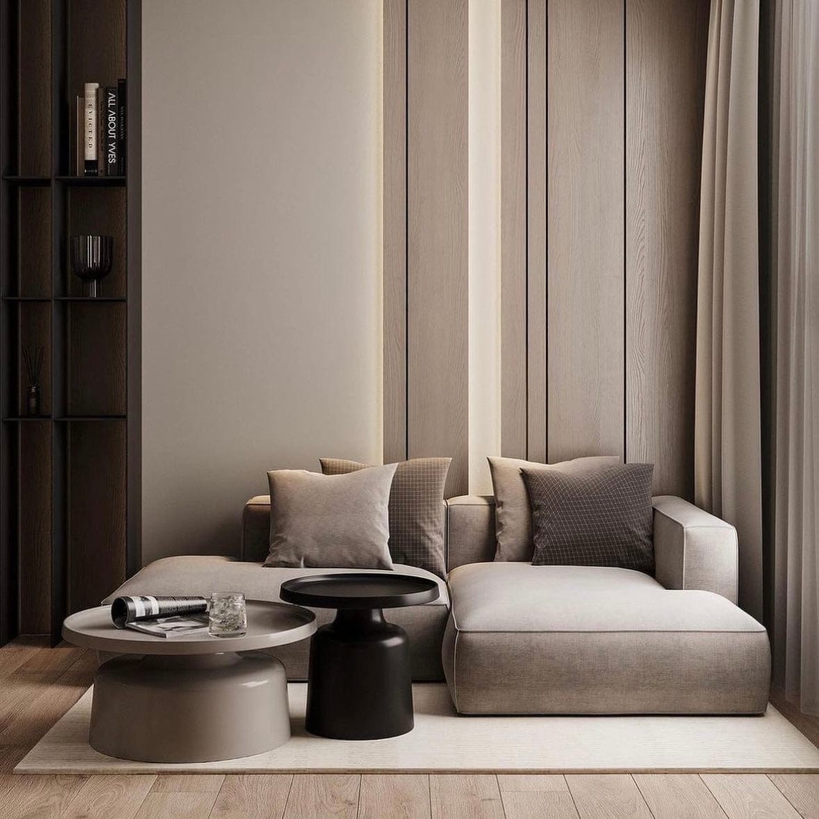 home-atelier-f31a Brian Side Chaise Sofa